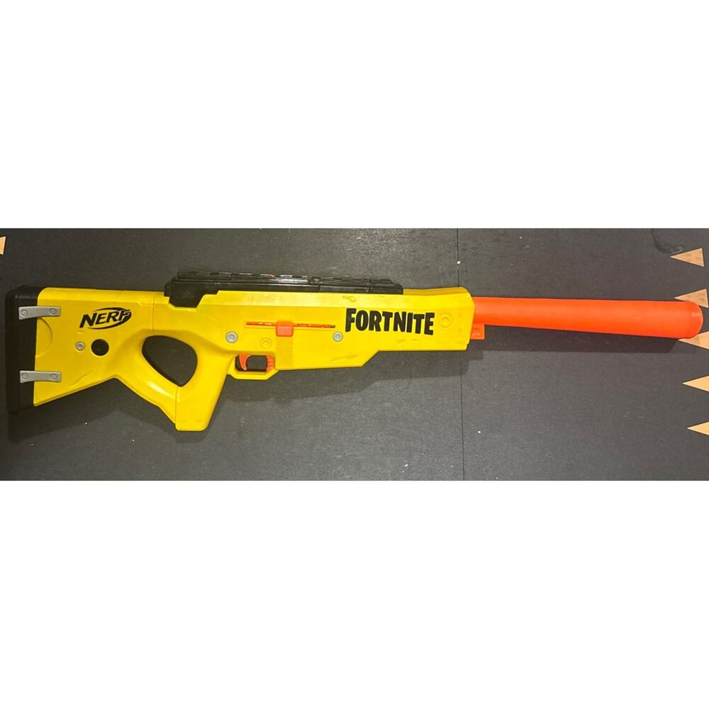 NERF Fortnite BASR-L Dart Gun Yellow Ages 8-16 Years
